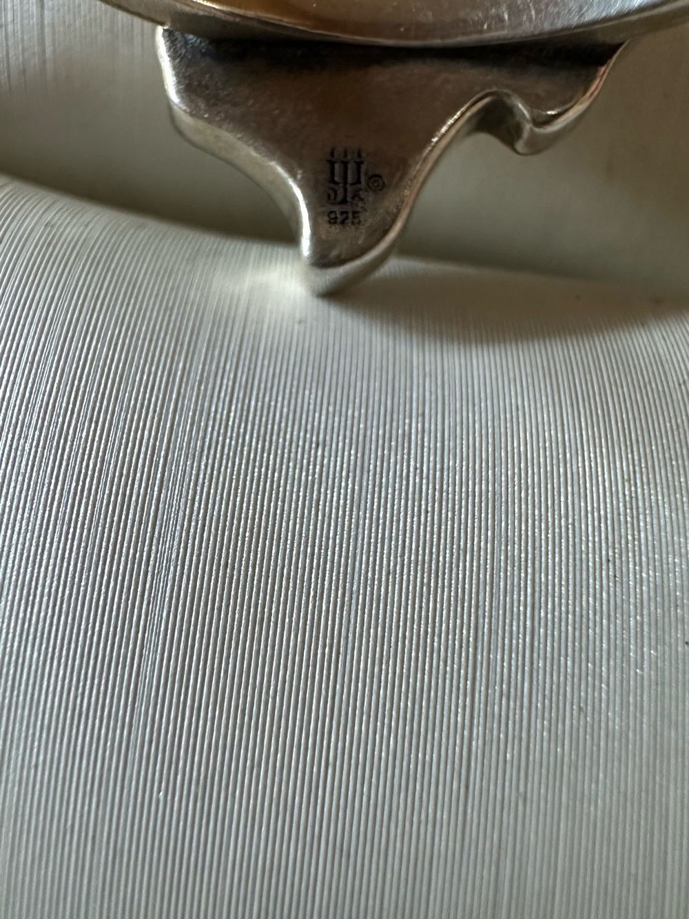 James Avery Silver Texas Ring with Floral Detail - Picture 3 of 4